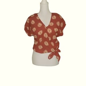 Madewell side tie top